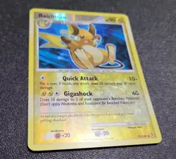 Pokemon Platinum Supreme Victors: Raichu 77/147 Reverse Holo MP - Image 2