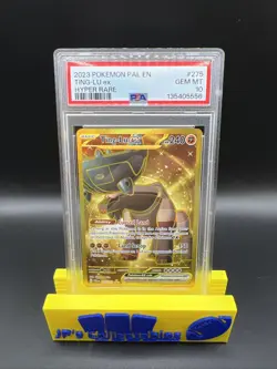 2023 POKEMON PAL EN-PALDEA EVOLVED HYPER RARE #275 TING-LU EX PSA 10 - Image 1
