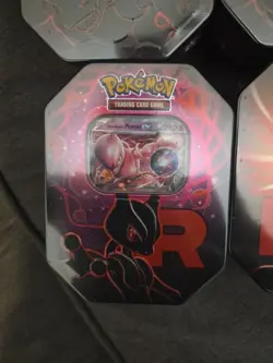 Pokemon TCG: Team Rocket's Destined Rivals Tin x 6 - New & Sealed - Image 3
