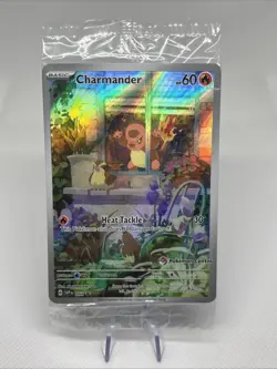 Pokemon TCG | Charmander 044 Black Star Promo | Pokemon Center Stamped | SEALED - Image 1