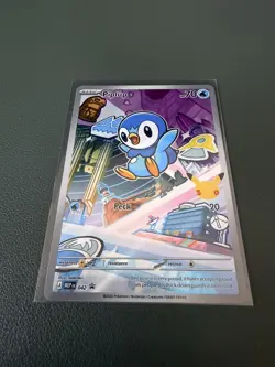 First Partner Illustration Collection Series 1 Gen 4 Sinnoh Starters - NM - Image 2