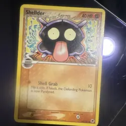 Pokemon Shellder 63/101 Dragon Frontiers Common Basic HP40 Regular English Card - Image 1
