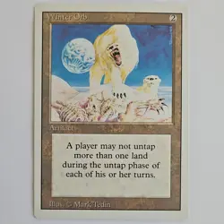 Magic: The Gathering Winter Orb Artifact Card Regular Mark Tedin - Image 1