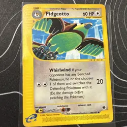 Pidgeotto 88/165 Uncommon Expedition Pokemon Card - Image 1