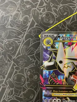 M Aggron EX 154/160 Holo Full Art XY Primal Clash Pokemon Card - Image 2