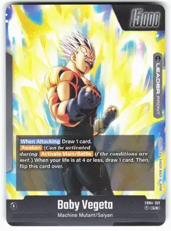 Super Baby 2 FB04-103 L Alt Art Fusion World Dragon Ball Super Card - Image 2