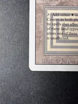 Magic: The Gathering Scrubland — Revised Edition — Near Mint - Image 3