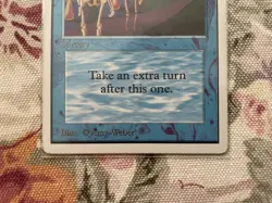 Magic the Gathering Time Walk Unlimited Edition Moderate Play - Image 4