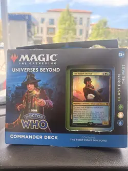 MTG Universes Beyond Doctor Who Blast From the Past Commander Deck New - Image 1