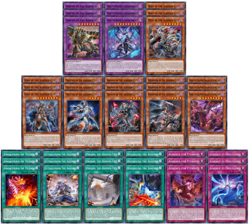 Yugioh! Mega Tins 2025 PREORDER Ashened Deck Core - Image 1