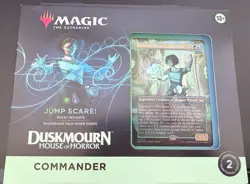 MTG Duskmourn: House of Horror Commander Deck - JUMP SCARE! - Sealed New - Image 1