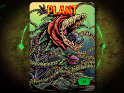 Plant 0/1 Full Art Token [by Darkside Tokens] Magic the Gathering MTG! - Image 1
