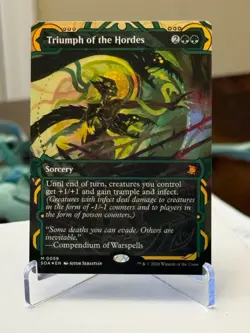 Triumph of the Hordes Secrets of Strixhaven: Mystical Archive **FOIL** MTG SOA - Image 1