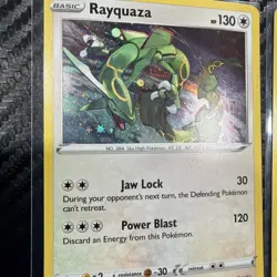 Pair Of Rayquaza ⭐ PROMO - Rayquaza SWSH029 NM Holo Black Star Pokemon Promo! - Image 2