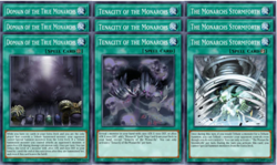 Yugioh! Mega Tins 2025 PREORDER Monarch Deck Core - Image 1