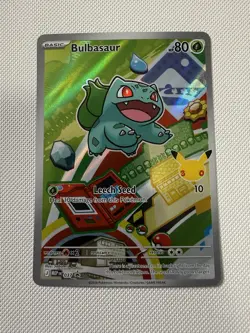 Pokemon TCG First Partner Illustration Collection Series 1 Kanto GEN 1 Starters - Image 2
