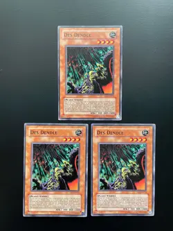 Yugioh Des Dendle DR1-EN070 Common Unlimited Edition LP/MP X3 - Image 1