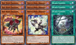 Yugioh! Mega Tins 2025 PREORDER Rose Dragon Deck Core - Image 1