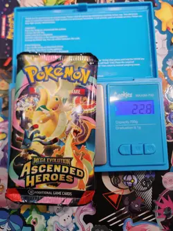 EXTREMELY HEAVY! 22.8g GOD PACKUUU Ascended Heroes Pokemon TCG Booster (SEALED) - Image 1