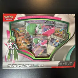 Iron Valiant EX Scarlet & Violet Box New Sealed Pokemon TCG - Image 1