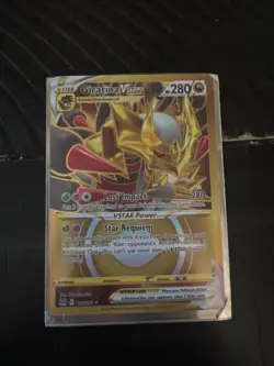 Pokemon Giratina VSTAR Gold Secret Lost Origin 212/196 NM - Image 1