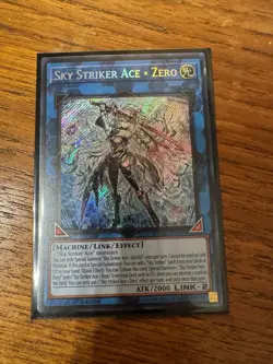 Sky striker ace = zero DUAD-EN049 Yugioh Card Secret Rare - Image 1