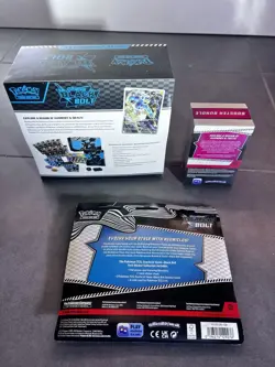 Pokemon Black Bolt ETB & Tech Sticker Collection + White Flare Booster Bundle - Image 2