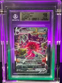 BGS 10 Pristine Pokemon Gengar VMAX 271/264 Fusion Strike Secret Rare Alt Art - Image 5