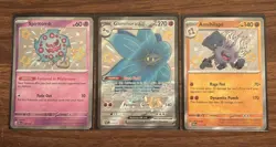 POKEMON TCG Paldean Fates SPIRITOMB & ANNIHILAPE Baby Shiny & GLIMMORA EX Shiny - Image 2