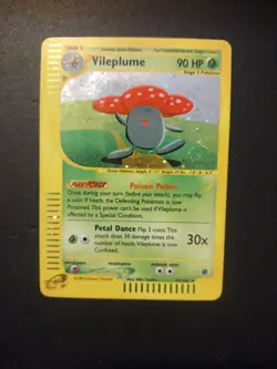 Pokemon TCG Vileplume 69/165 Expedition Base Set E-Reader Rare Vintage - Image 1