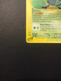 Pokemon TCG Vileplume 69/165 Expedition Base Set E-Reader Rare Vintage - Image 4