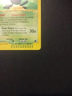 Pokemon TCG Vileplume 69/165 Expedition Base Set E-Reader Rare Vintage - Image 5