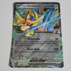 Hop's Zacian ex 193 Pokemon TCG Black Star Promo NM - Image 1