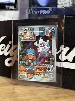 Vanillish 190/182 Pokemon TCG Holiday Calendar 2025 Festive Stamp Promo Card - Image 3