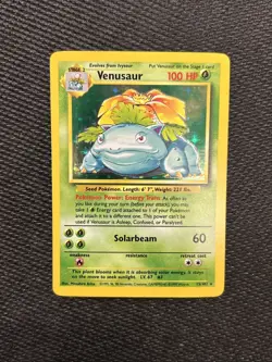 Pokemon TCG [NM] Venusaur Base Set 15/102 Holo 1999-2000 Wizards Base Set - Image 1