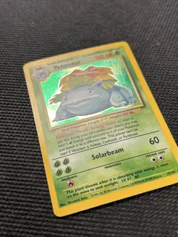 Pokemon TCG [NM] Venusaur Base Set 15/102 Holo 1999-2000 Wizards Base Set - Image 2