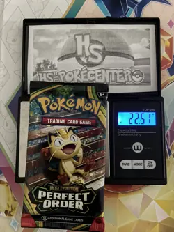 VERY HEAVY! 🔥22.51g Pokemon TCG Perfect Order Booster Pack Factory Sealed ✅ - Image 1