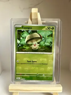 Pokemon TCG Foongus Card Master Ball Pattern Sv: Black Bolt 010/086 - Image 1