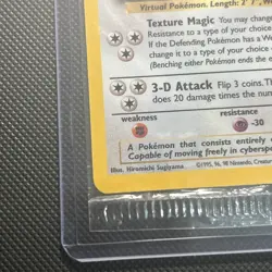 Pokemon - Cool Porygon Holo - Black Star Promo card - SEALED in original plastic - Image 4