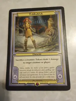 MTG Magic: The Gathering Takara Vanguard Oversized Card - Image 1