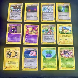 Pokemon Vintage Expedition 12 Card Lot WOTC E-Readers Near Mint Pikachu - Image 1