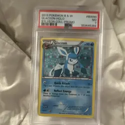 Pokemon TCG Glaceon BW90 Black & White Holo Promo English PSA 7 - Image 1
