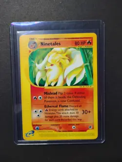 Ninetales 57/165 Expedition Non-Holo LP Vintage Pokemon Card 2002 - Image 4