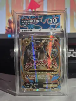 Pokemon TCG XY EVOLUTIONS M Charizard #101 M Blastoise #102 Venusaur ACE Graded - Image 2