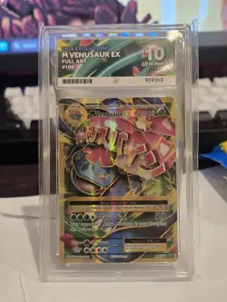Pokemon TCG XY EVOLUTIONS M Charizard #101 M Blastoise #102 Venusaur ACE Graded - Image 4