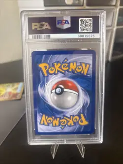 Carta Pokemon Blastoise Dp Secret Wonders Holobleed Psa 7 NM Error Misprint - Image 5