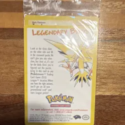 Pokemon TCG Legendary Birds Promo, Articuno, Zapdos, and Moltres, Sealed Packs - Image 3