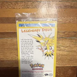Pokemon TCG Legendary Birds Promo, Articuno, Zapdos, and Moltres, Sealed Packs - Image 4