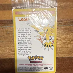 Pokemon TCG Legendary Birds Promo, Articuno, Zapdos, and Moltres, Sealed Packs - Image 5
