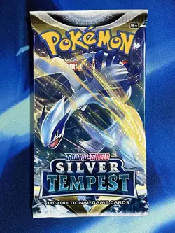 Pokemon 2022 Sword & Shield Silver Tempest Booster Pack Lot X4 Artset SwSh Nm M - Image 2